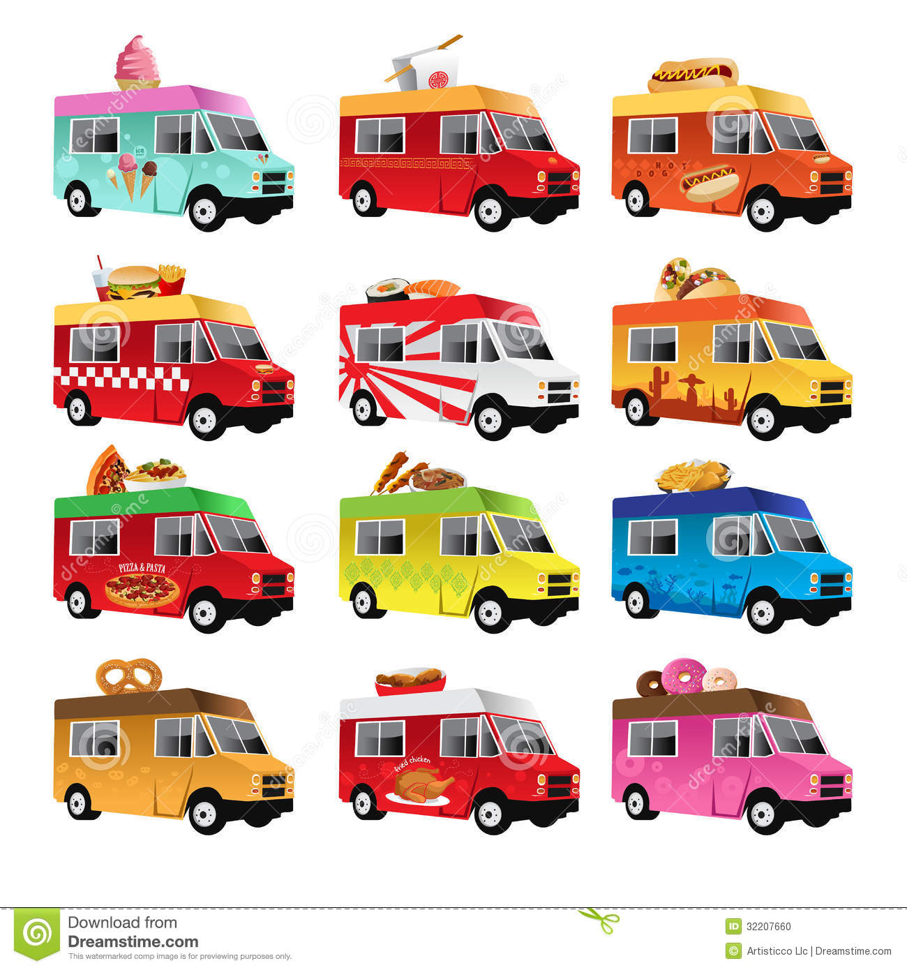 Food Truck Clip Art