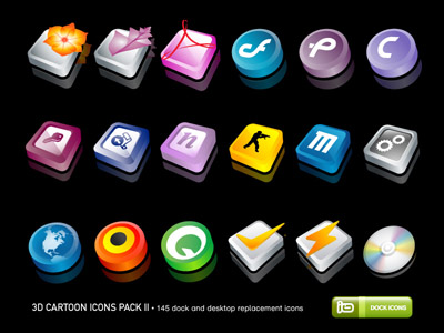 12 Free 3D Desktop Icons Images