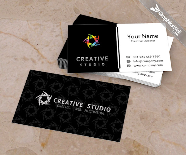 Free Business Card PSD Template Free Business Card PSD Template