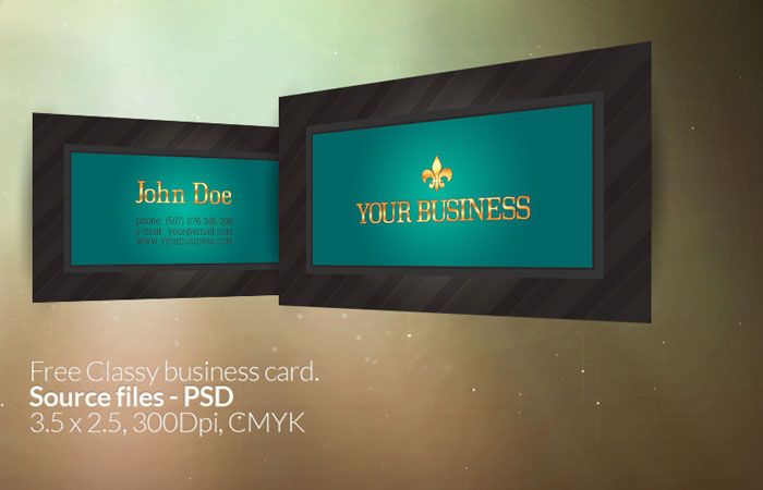 Free Business Card Templates Photoshop