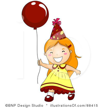 Free Clip Art Birthday Girl