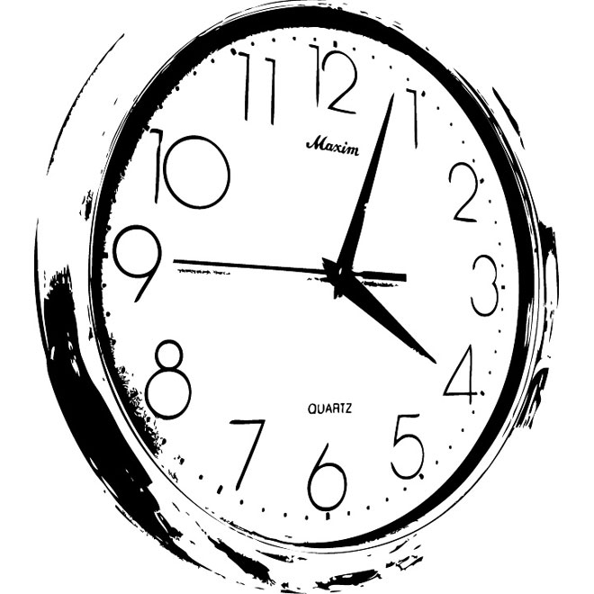Free Clock Vector Image of an Hour