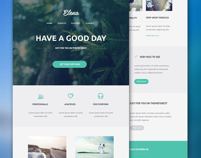 Free Email Newsletter Design Template Free Email Newsletter Design Template