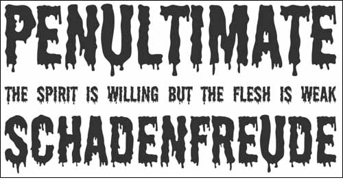 Free Halloween Fonts Free Halloween Fonts