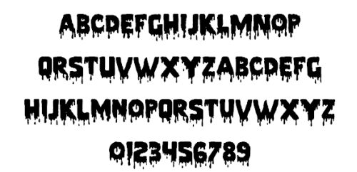 Free Halloween Fonts Free Halloween Fonts