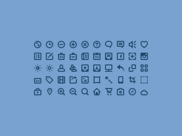 Free Minimalist Icon Set