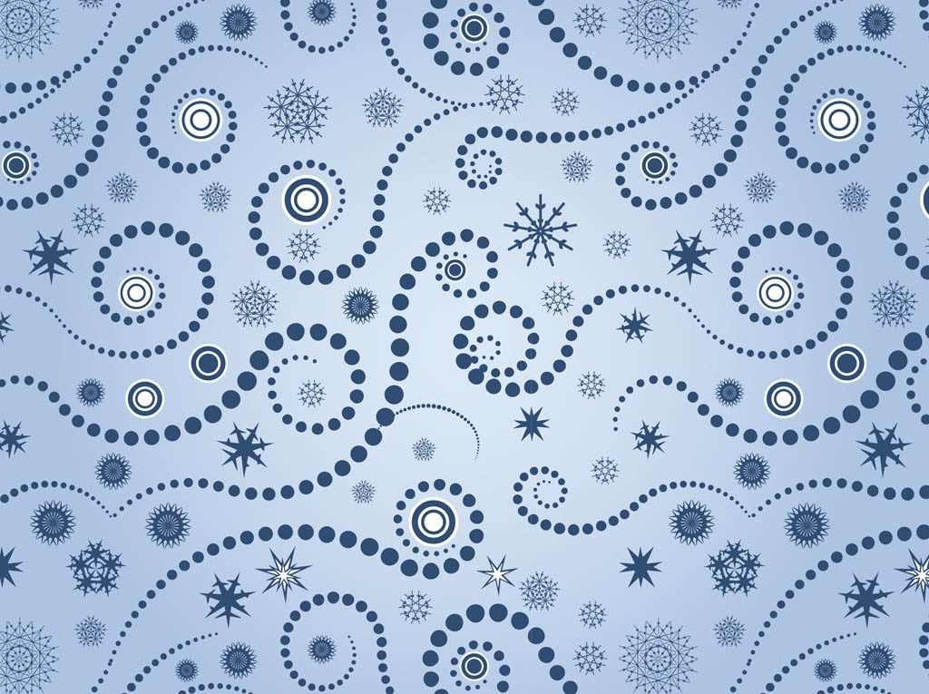 Free Snow Vector Background Patterns