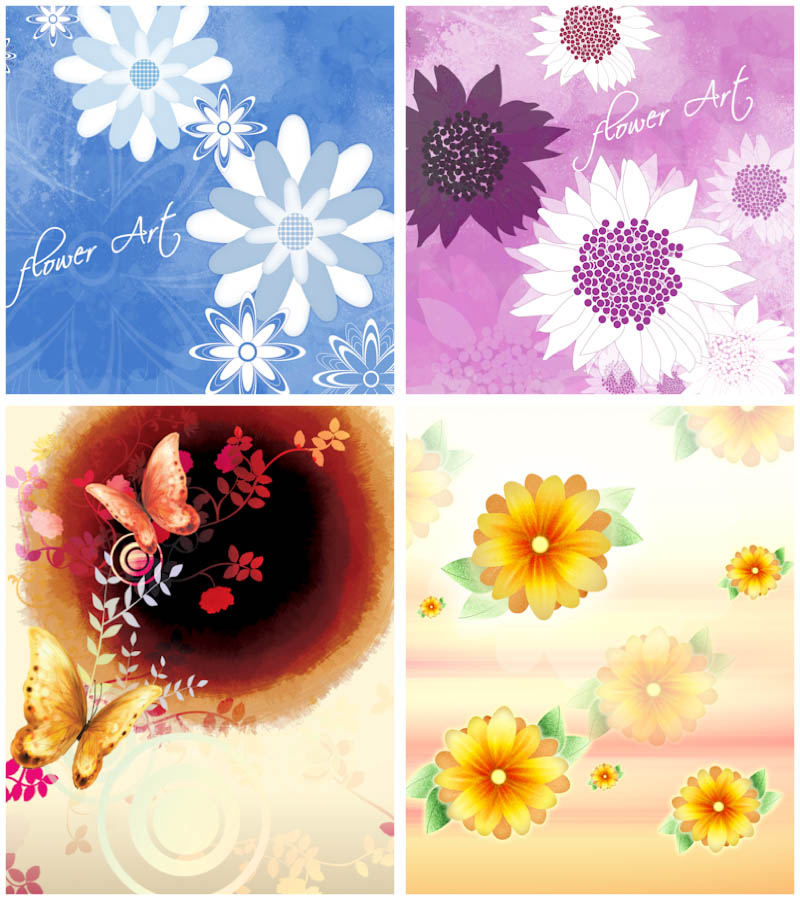 Free Spring Photoshop Templates