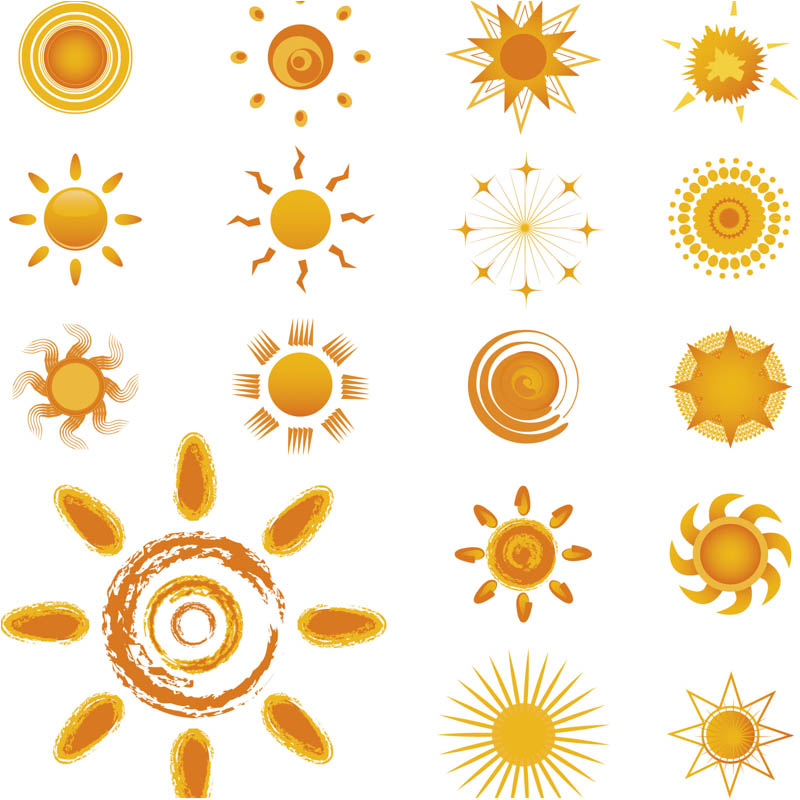 Free Sun Vector Graphics Clip Art