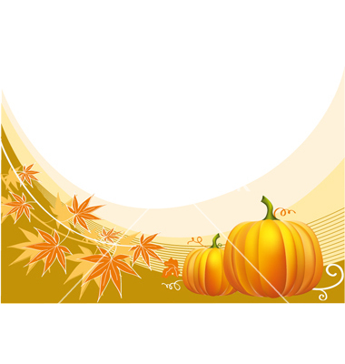 Free Thanksgiving Border Art