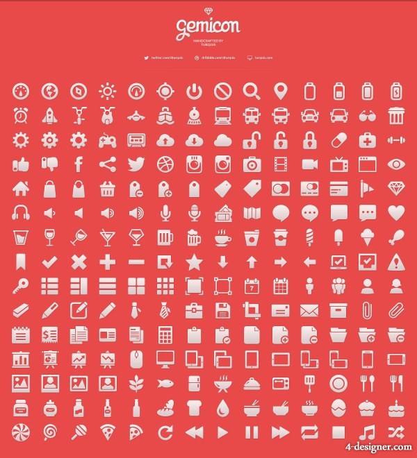 Free UI Icons PSD