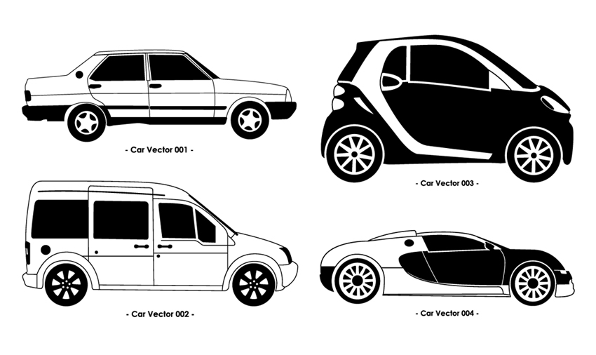 Free Vector Car Blueprint