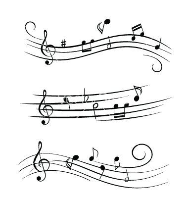 Free Vector Music Notes