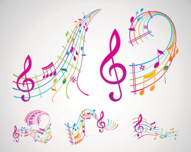 Free Vector Music Notes