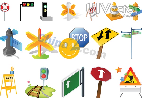 Free Vector Road Signs Free Vector Road Signs