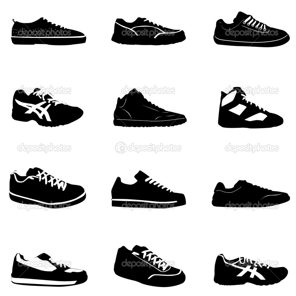 Free Vector Running Shoes Sneakers