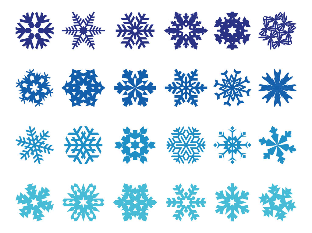 Free Vector Snowflake Clip Art