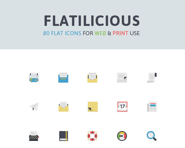 Free Vector Web Icon Flat