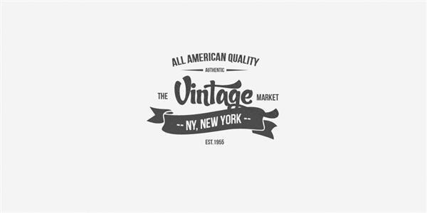 Free Vintage Logo PSD