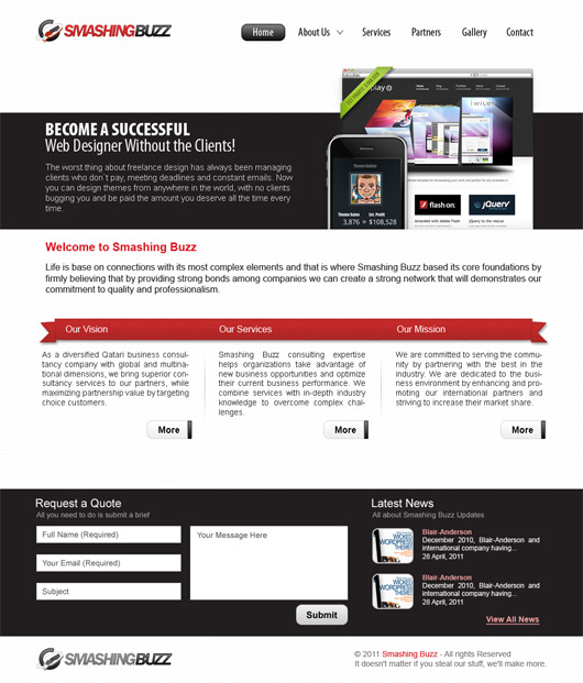 Free Web Design Layouts