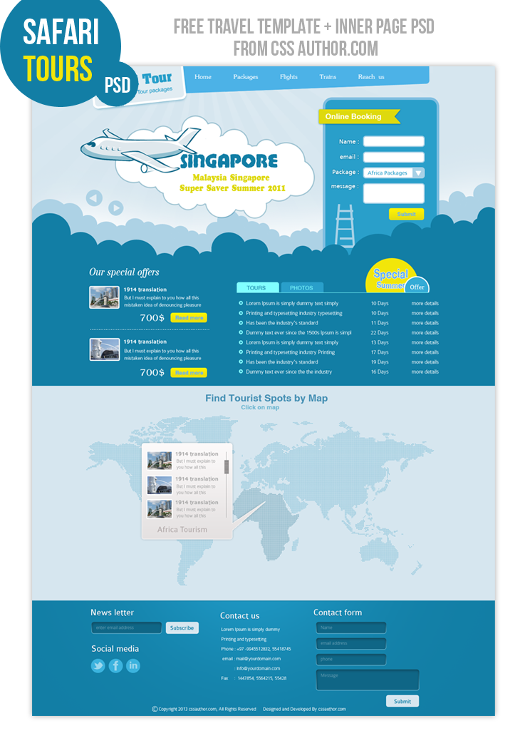 Free Web Page Design Templates Free Web Page Design Templates