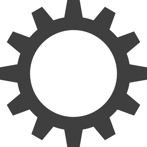 8 Gear Icon Clip Art Images