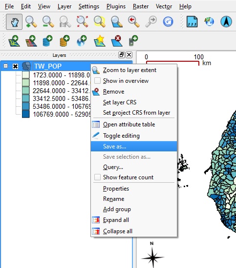GIS Spatial Data Layers