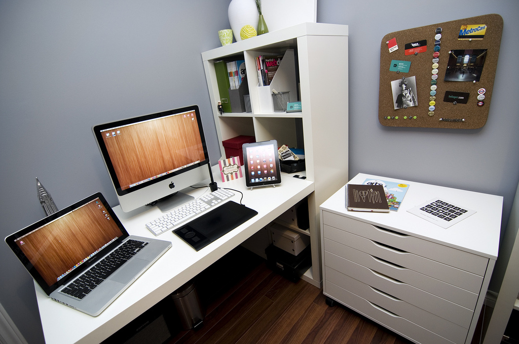 Graphic Designer Home Office Setup