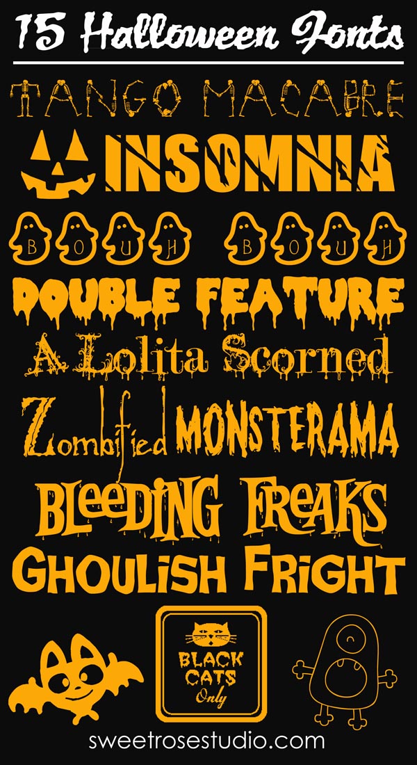 Halloween Fonts