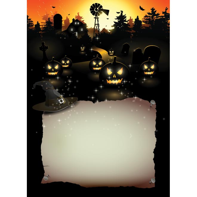 12 Halloween Posters Templates Images