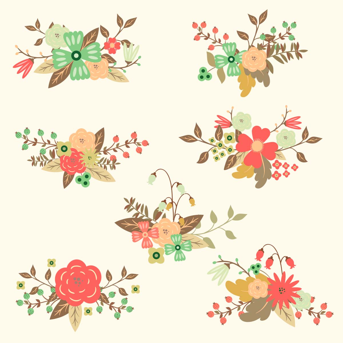 Hand Drawn Flower Images Free Vectors Com