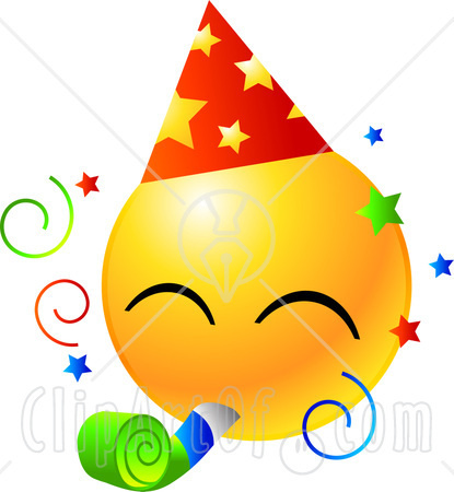 Happy Birthday Smiley Face Clip Art