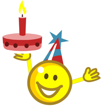 Happy Birthday Smileys Emoticons