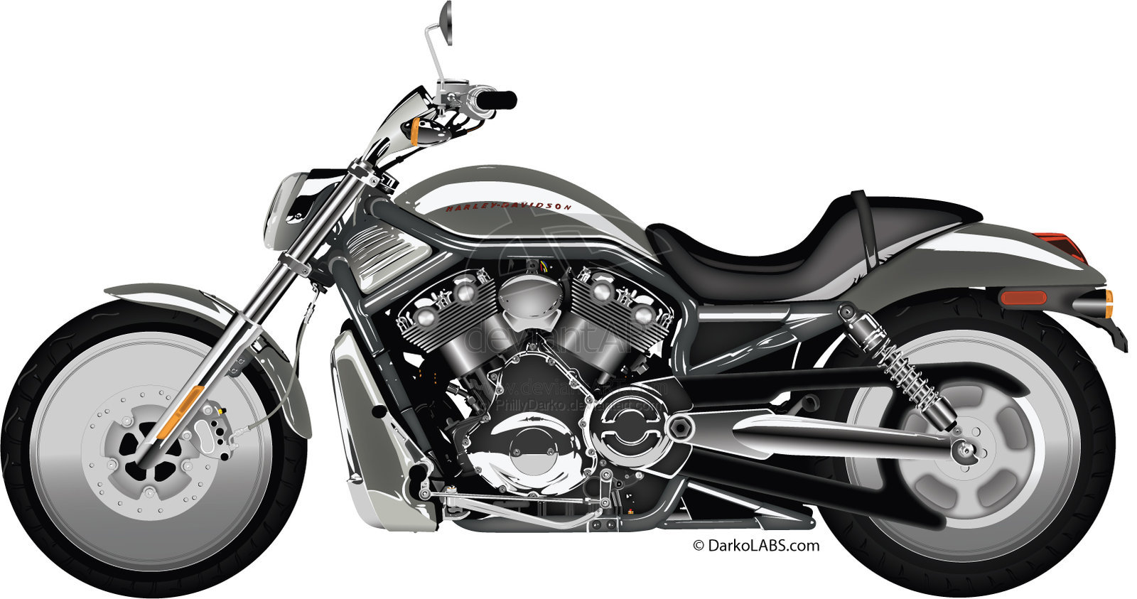 Harley-Davidson Vector Art