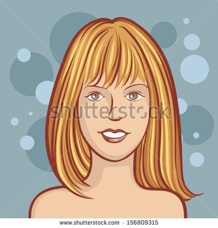 Human Head and Shoulders Clip Art