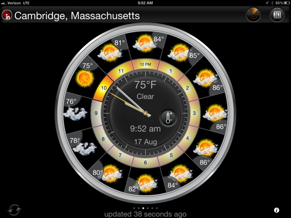 Intellicast Weather Radar Icons