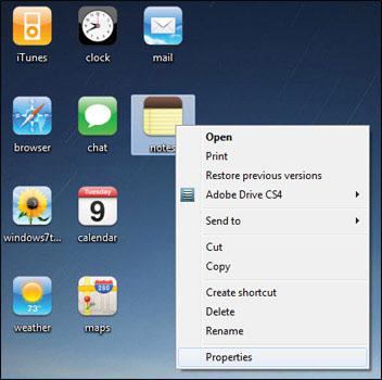 iPad Icon Windows 7