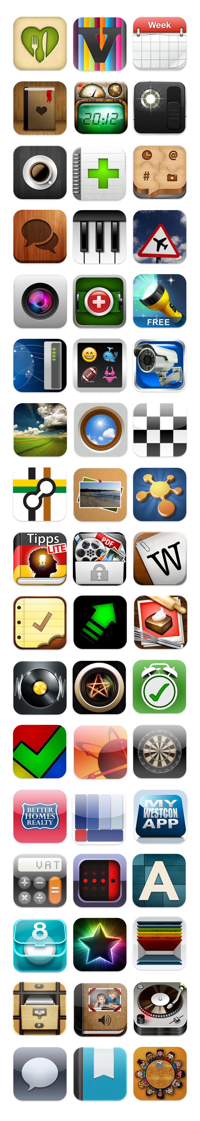 iPhone App Icons