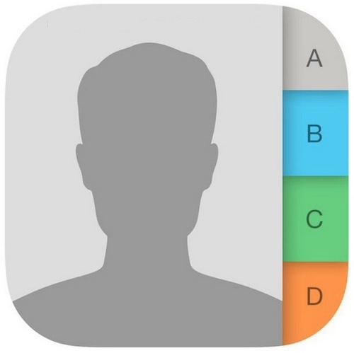 iPhone Contacts Icon iPhone Contacts Icon