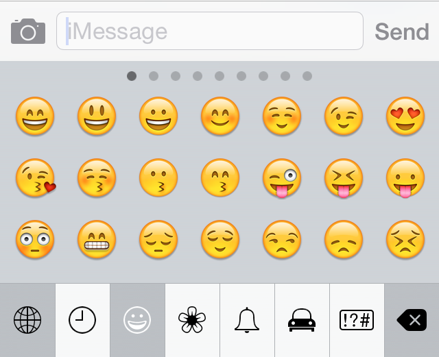 iPhone Emoji Faces
