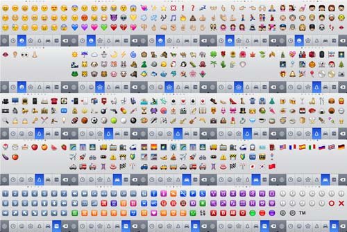iPhone Smileys Emoticons