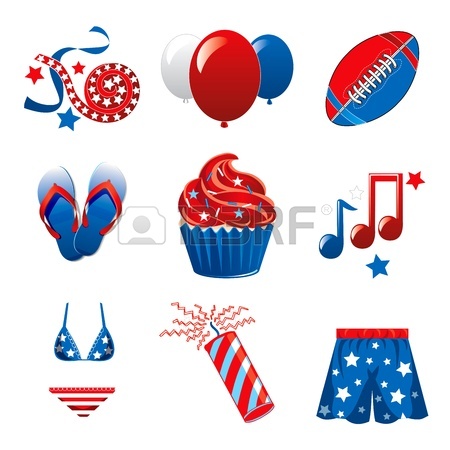 July 4th Celebration Clip Art