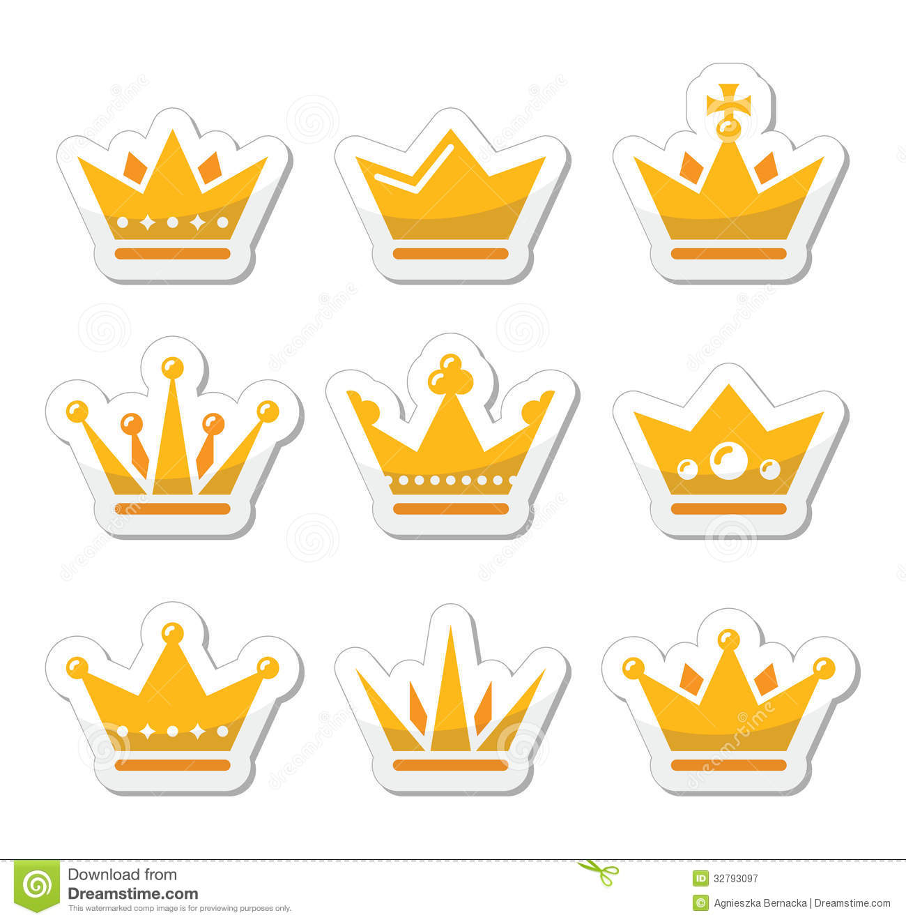King and Queen Crown Sets