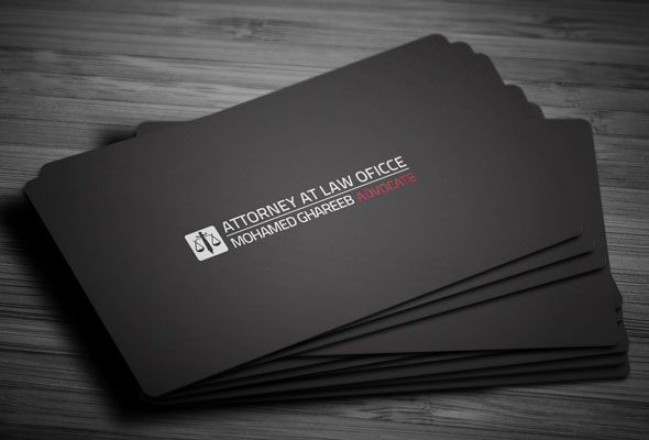 Lawyer Business Card Template