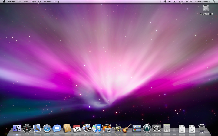Mac OS X Desktop Icons Mac OS X Desktop Icons