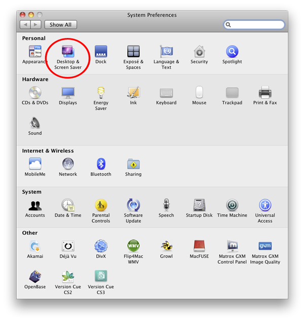 Mac System Preferences Icon