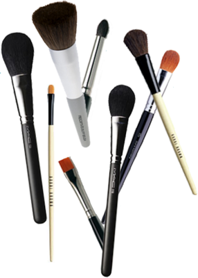 Make Up Brushes PSD