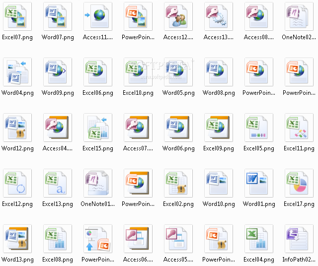Microsoft Office 2007 Icons Microsoft Office 2007 Icons