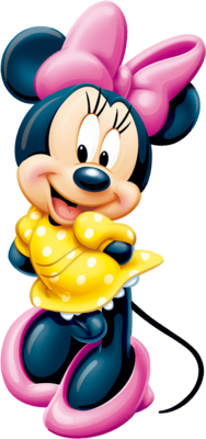 13 Red Minnie Mouse PSD Images