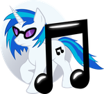 MLP Vinyl Scratch Wolf